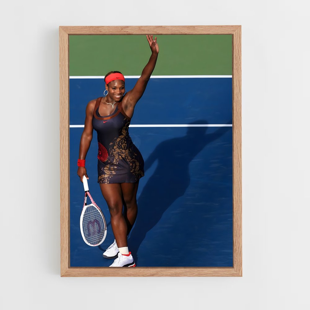 Poster Serena williams adaptées – affiche Tennis (vue 4)